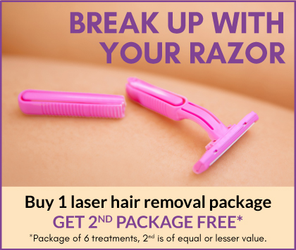 Break Up with Your Raxor Laser Hair Removal